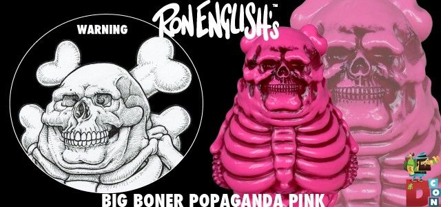 Ron English Big Boner BlackBook Toy