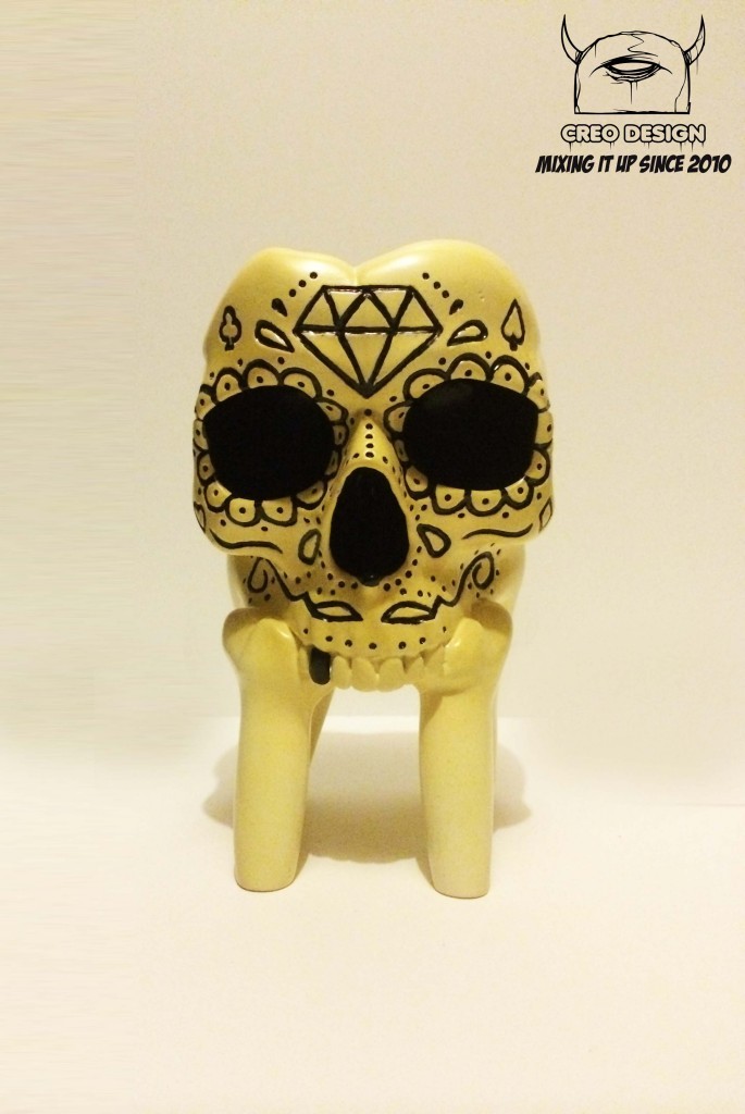 GID Sugar Skull by Creo Designs