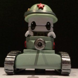 Krunster - PetTEA Officer Lunartik front view