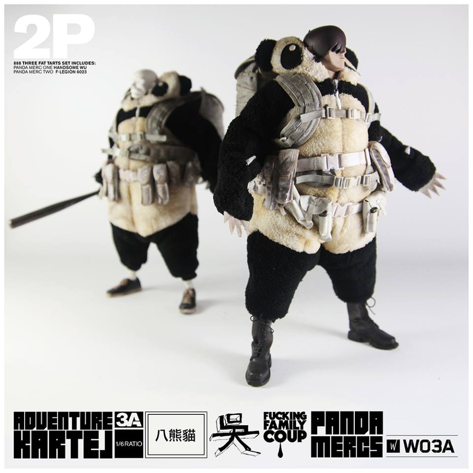 Adventure Kartel Panda Mercs 1&2 Handsome Wu and F-Legion 6023 2