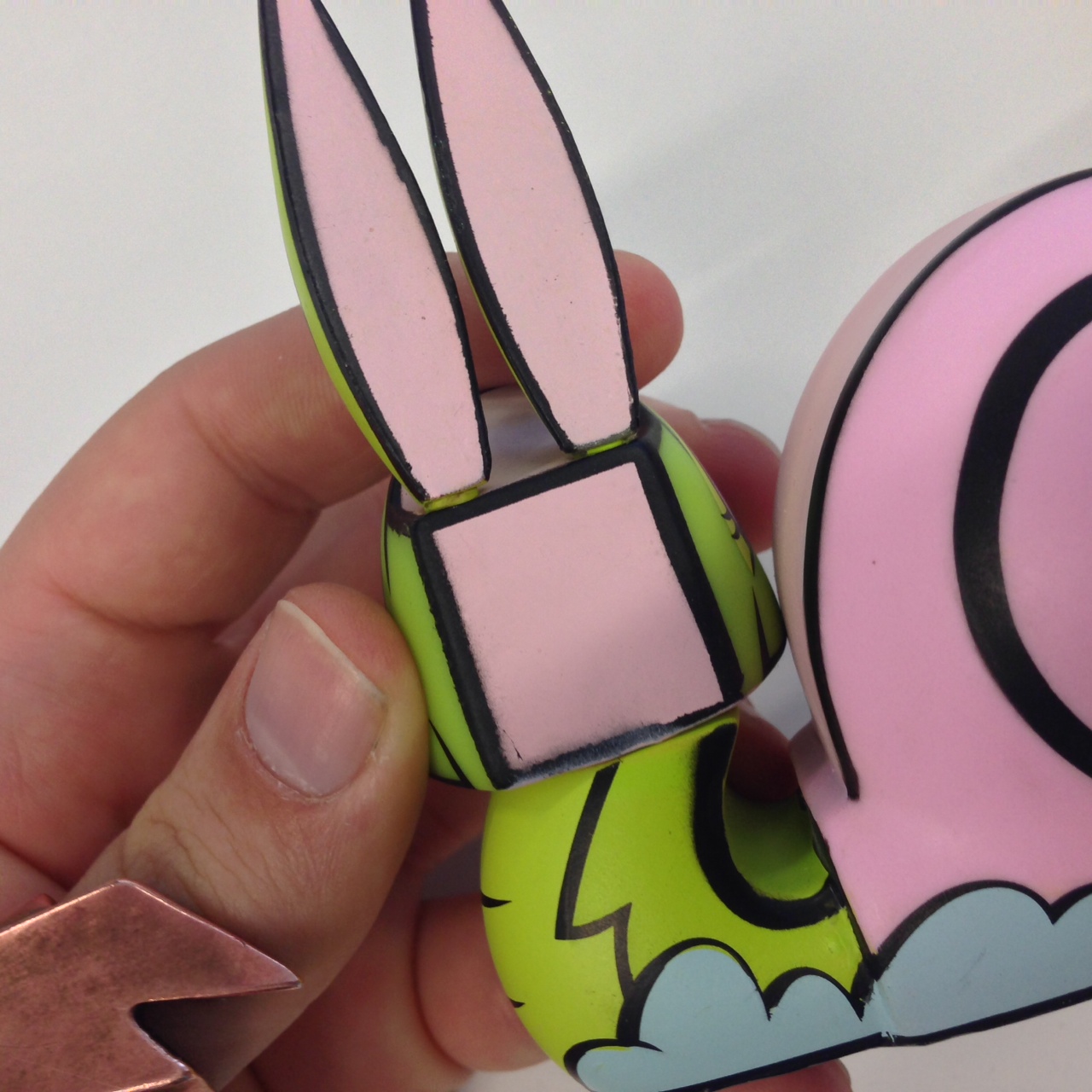 Line work - Chaos Bunny Mini by Joe Ledbetter