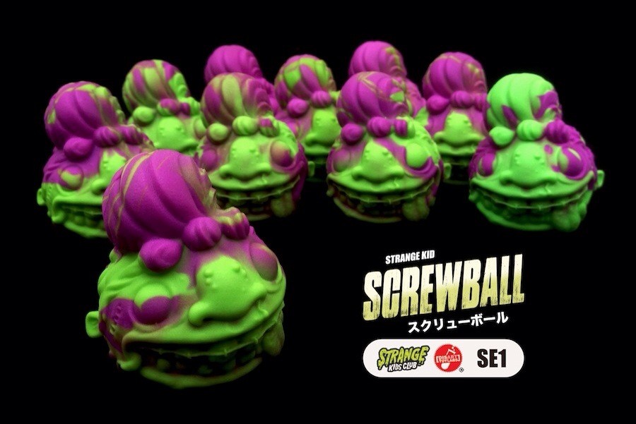 full colour strange kid screwball