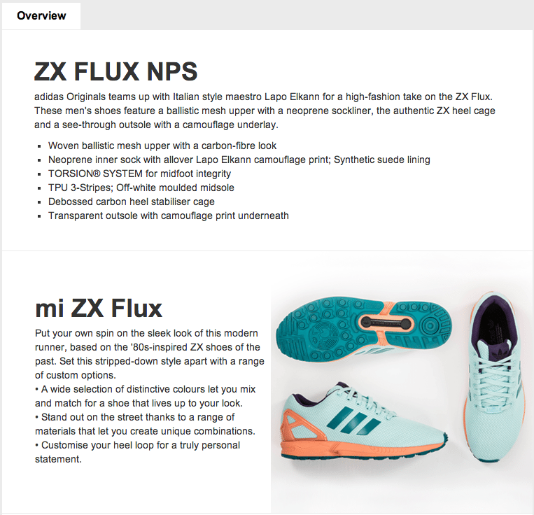 zx flux over view