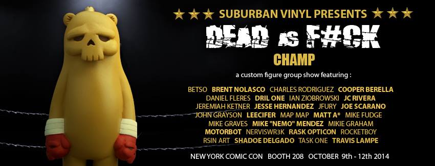 DEAD AS FuCK custom show at NYCC