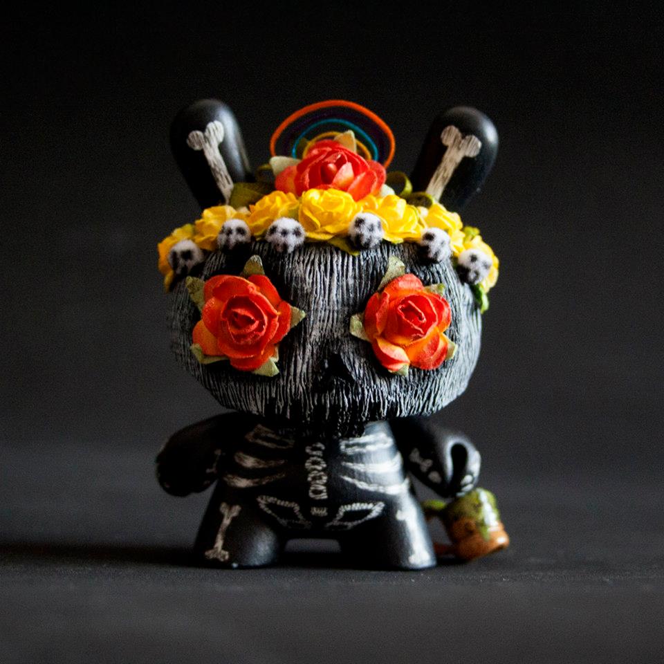 Jump jumper ant day of the dead mexican dunny series