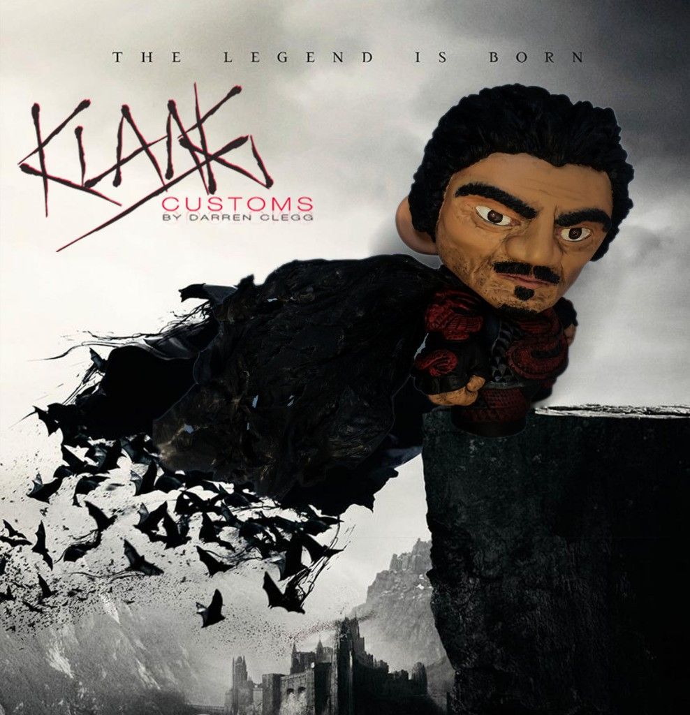 Vlad from Dracula Untold by Klang customs Darren Clegg