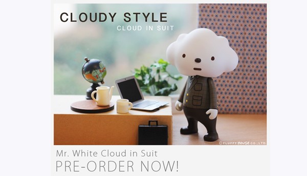 mr white cloud in suit