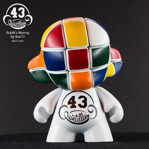 43 Quintillion Rubiks Munny Custom By Ilya Ikar IKargram