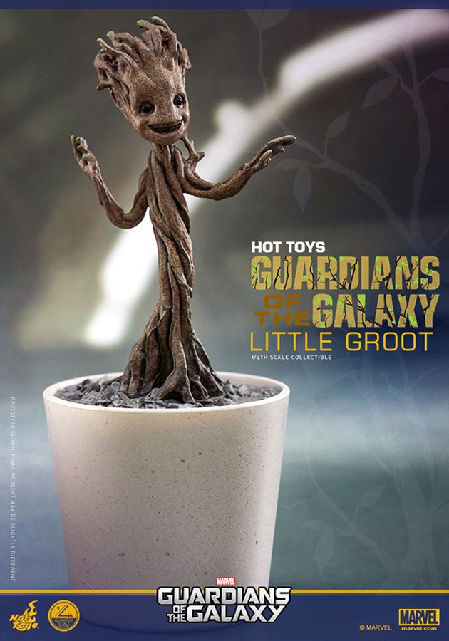 Guardians of the Galaxy- 1:4 Little Groot Collectible hottoys 2