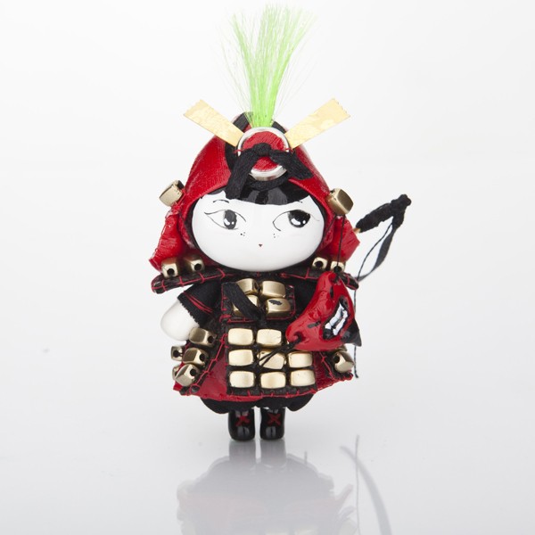 Samurai art toy mason