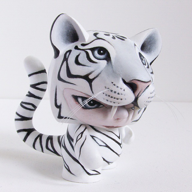 White Tiger By The Pumpkin Tide x Collect and Display Exclusive 2