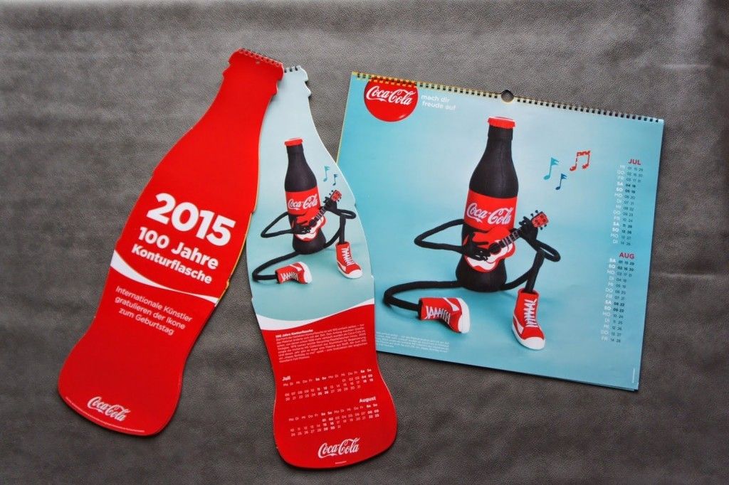 The Shape Of Happiness - Felt Mistress x Coca Cola calender