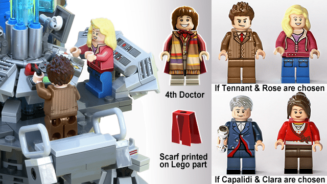 Dr Who and Companion Sets Lego