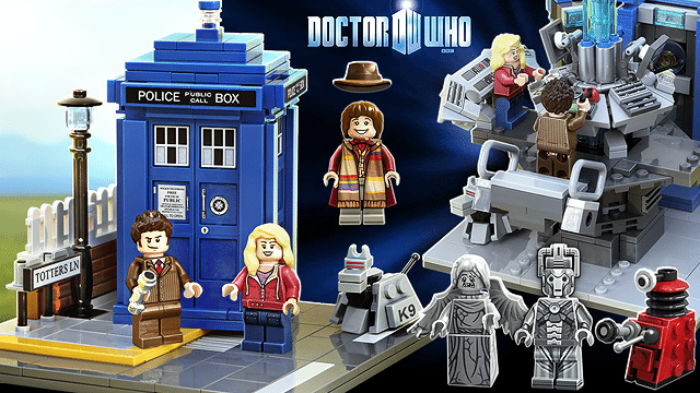 Dr Who and Companion Sets Win Lego