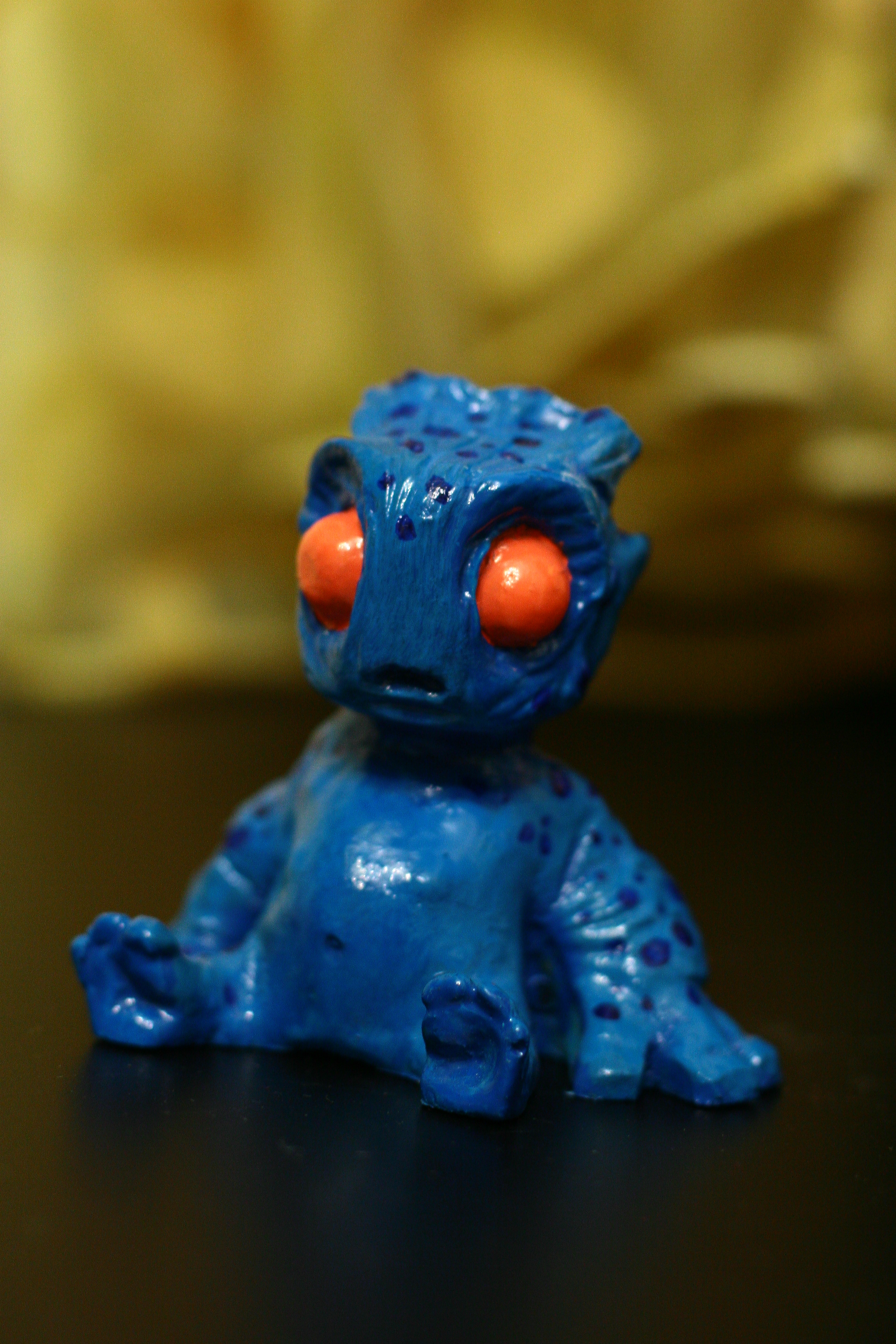SAG Toys Little Monster Figures blue
