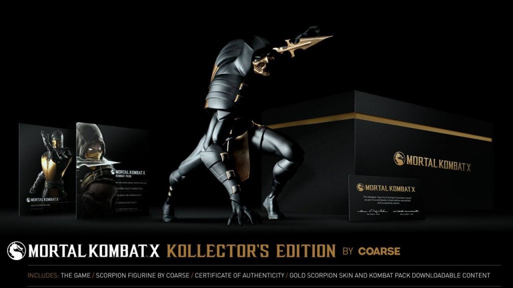 The Mortal Kombat X  Kollector's Edition Scorpion