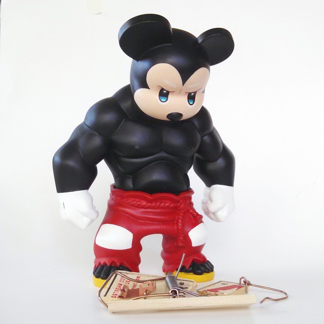 Muscle Mickey Mouse by Daniel Fleres
