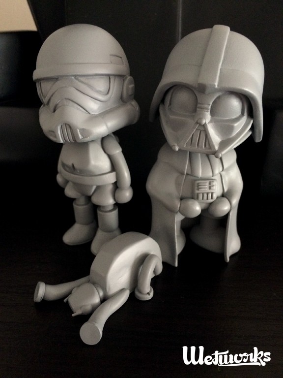 Vader and Stormy Prototype By Wetworks x Flabslab starwars