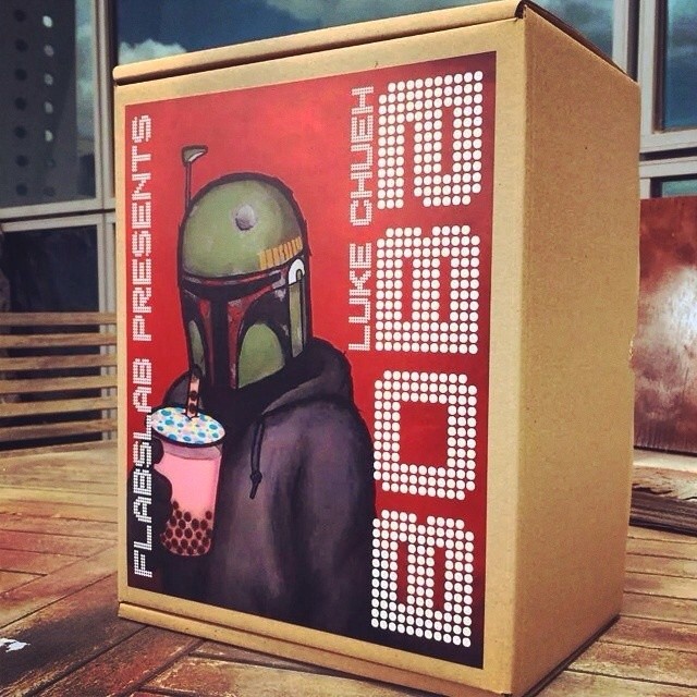 BOBA by Luke Chueh and FLABSLAB packaging