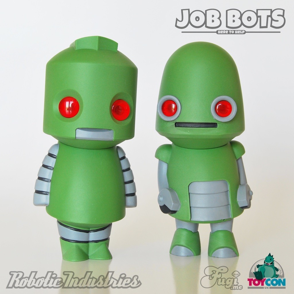 Job Bots Toycon Green