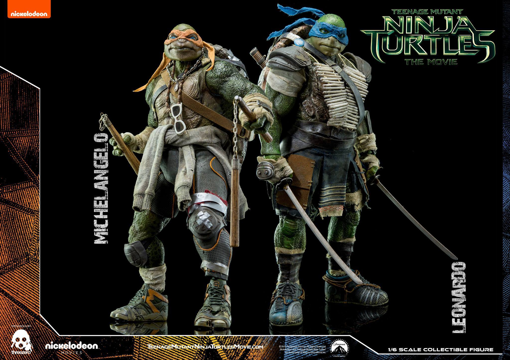 threezero ninja turtles
