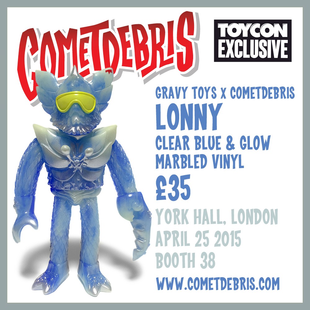 Lonny by Gravy Toys x Comet Debris