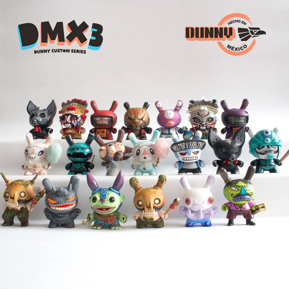 Hecho en México Dunny custom series DMX3 line up