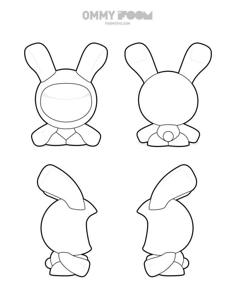 Ommy-Outlined Foom toys