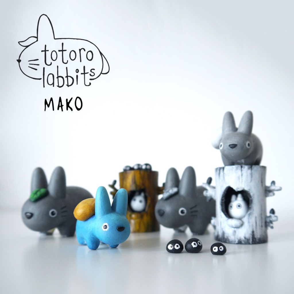 Totoro-Labbit-Sets-By-Graymako