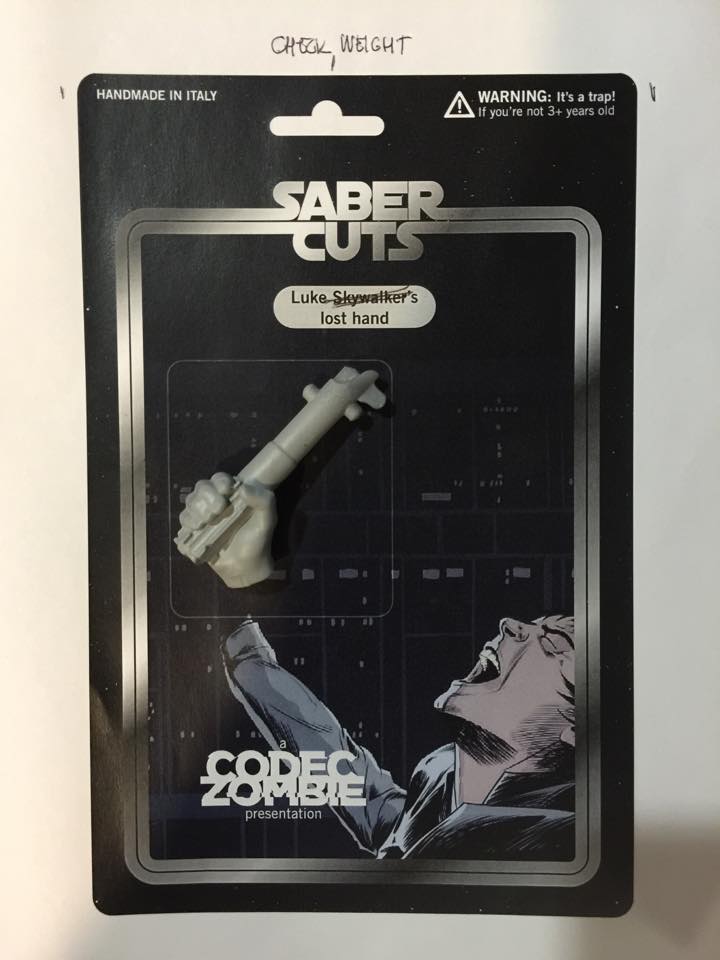 Sabercuts - Luke's lost hand By Codec Zombie
