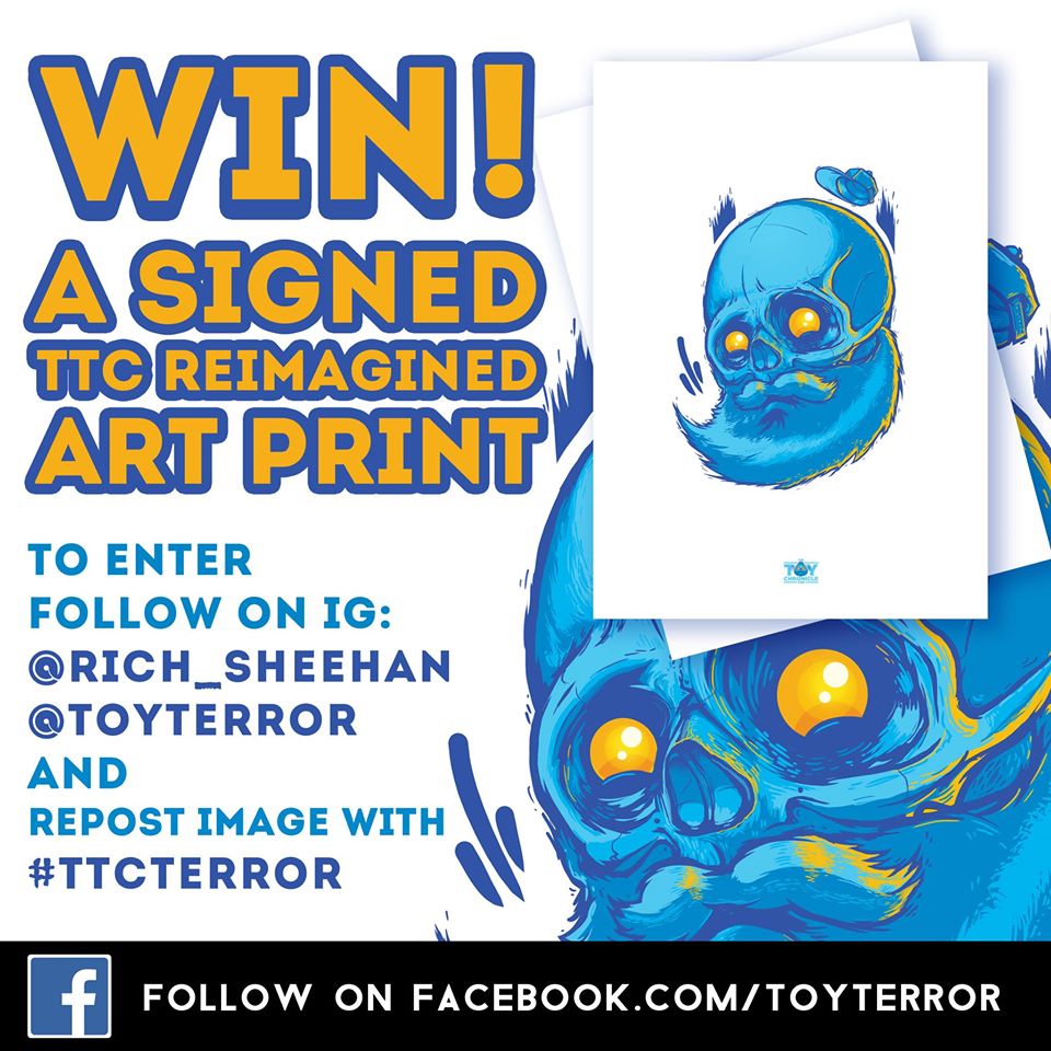 Toy Terror's  The Toy Chronicle  ReIMAGINED GIVEAWAY