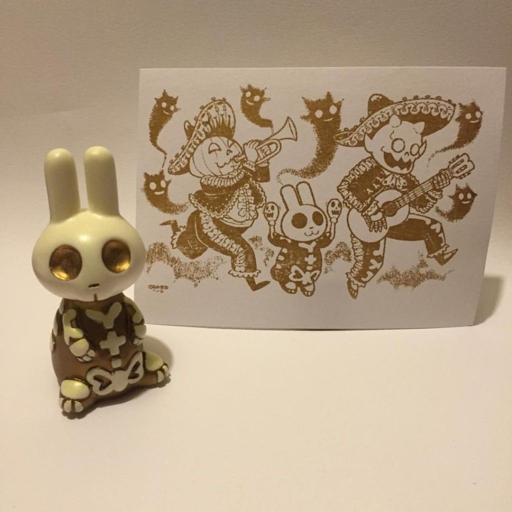 Ben Seto x Woot Bear Exclusive Skullbunny