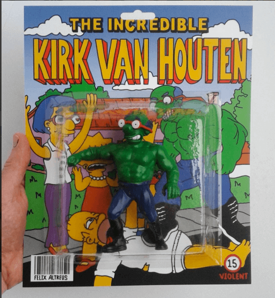 THE INCREDIBLE KIRK VAN HOUTEN by Herrblykke - The Toy Chronicle