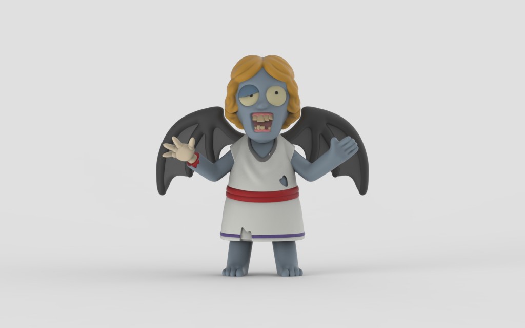Angel The Zombie Nativity Kickstarter by NerdTalk Toys LLC