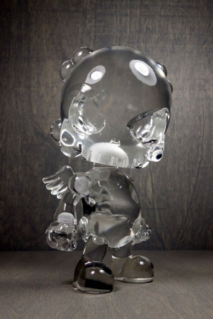 clear skull head resin blank Huck Gee 2016