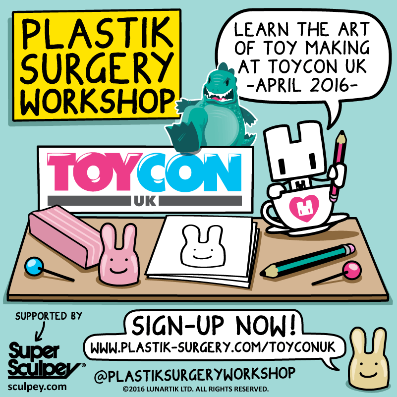 ToyCon UK workshop model making Matt Jones Super Sculpey