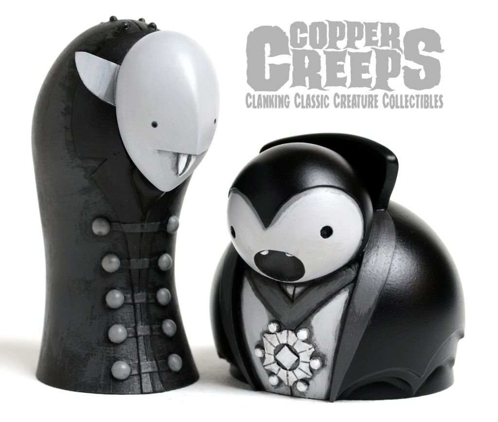 Vlad and Orlok Copper Creeps Series Two by DoktorA Vamps Mono Pair