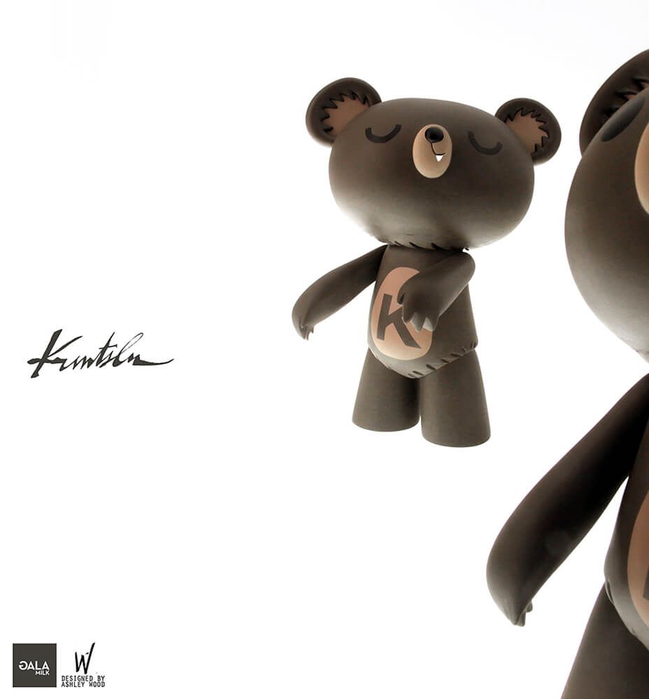 KUNTY BEAR By GALAMILK x ThreeA 3a