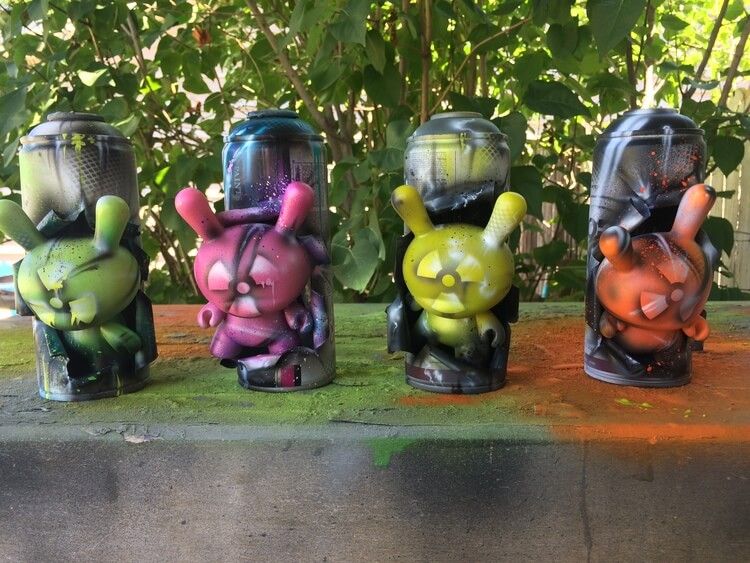 %22REACTORS%22 4.5%22 CUSTOM DUNNY BOMBERS by Mr. Mars