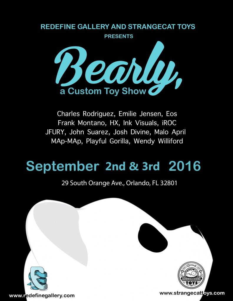 Bearly, a custom toy showdates