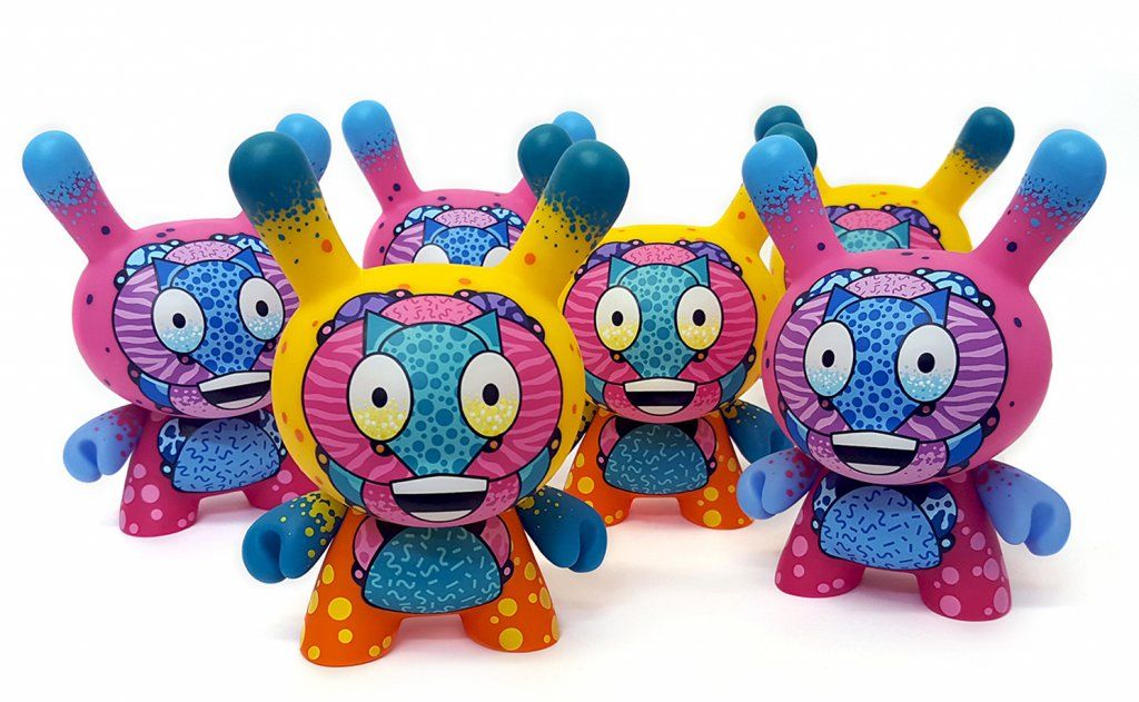 5 Inch CODENAME UNKNOWN Artist Proofs By Sekure D x Kidrobot