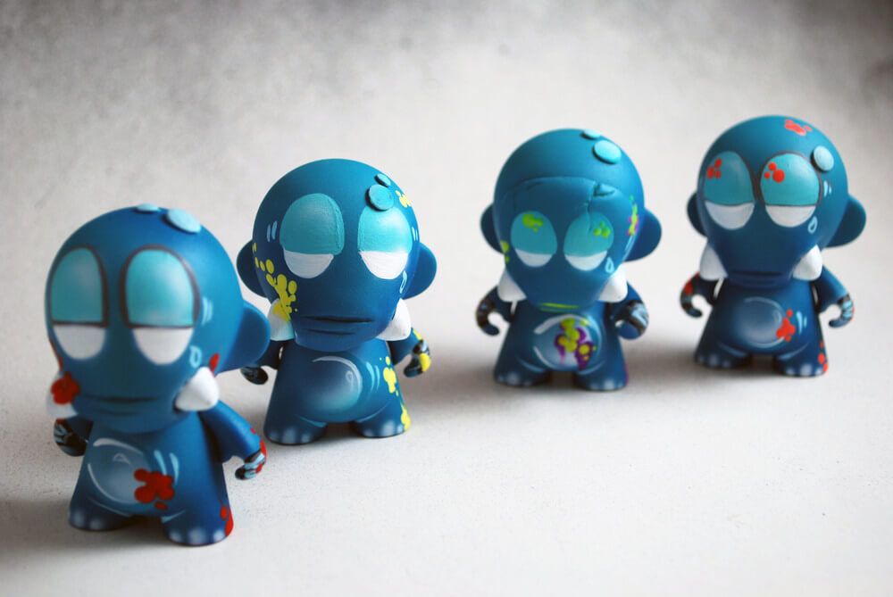 LIL' BRUISERS 3%22 CUSTOM MICRO MUNNY2