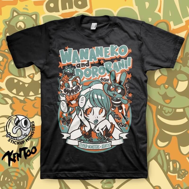 StickUp Monsters X Kentoo T-Shirt