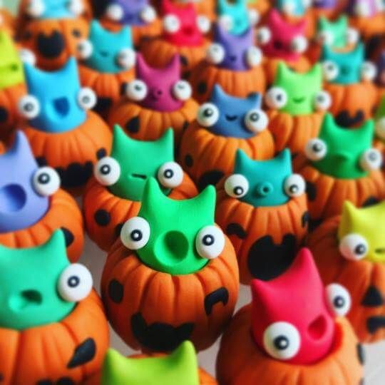 Leslie Levings Beastlies nibblet-o-lanterns