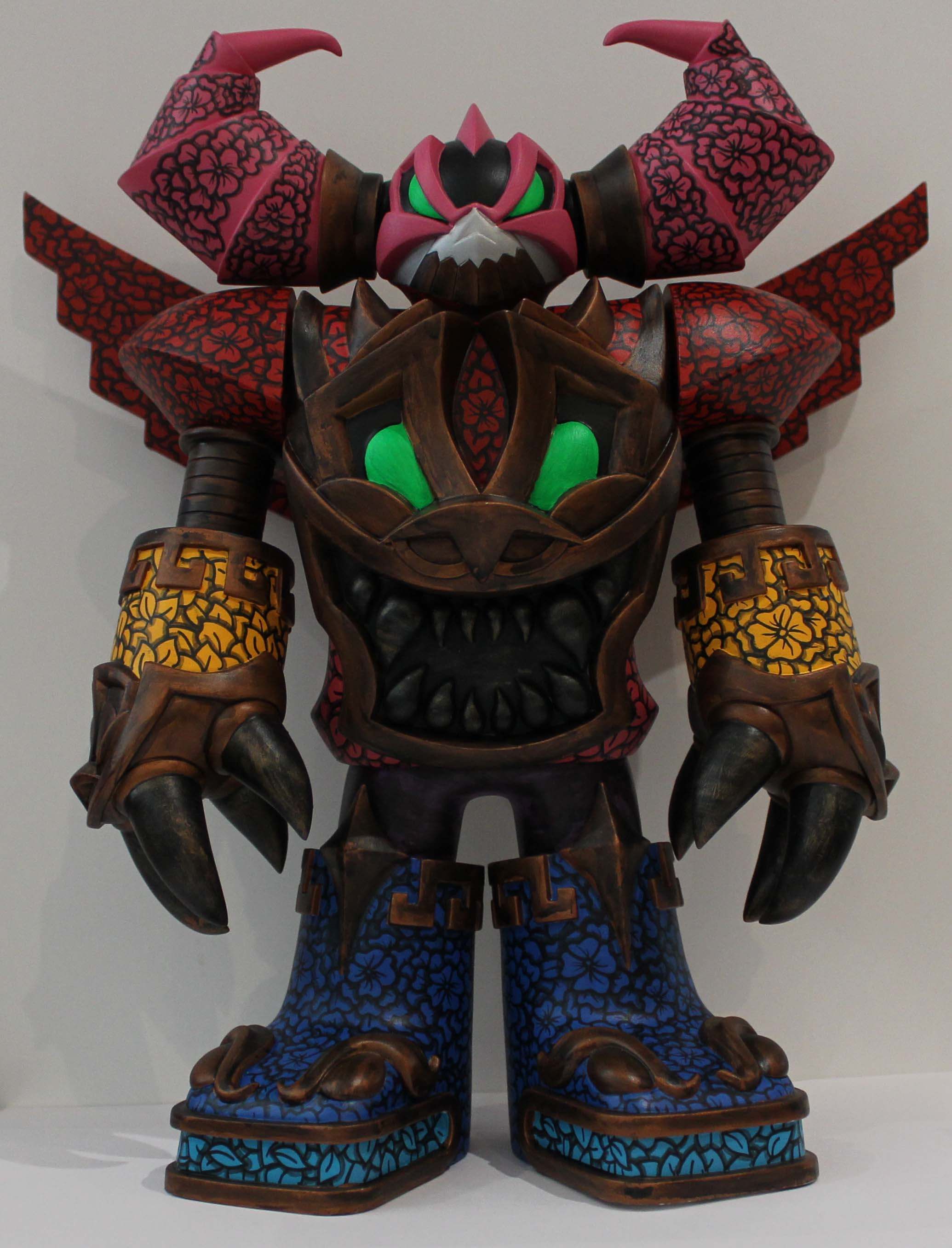 mecha azteca robot