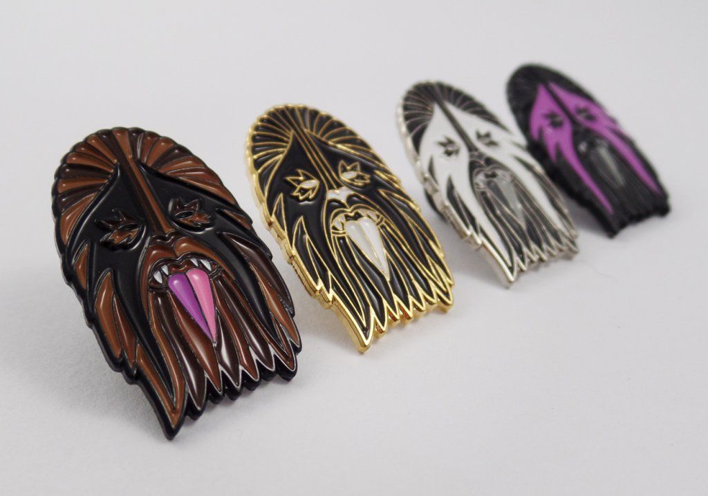 Heavy Metal Wookie Pins