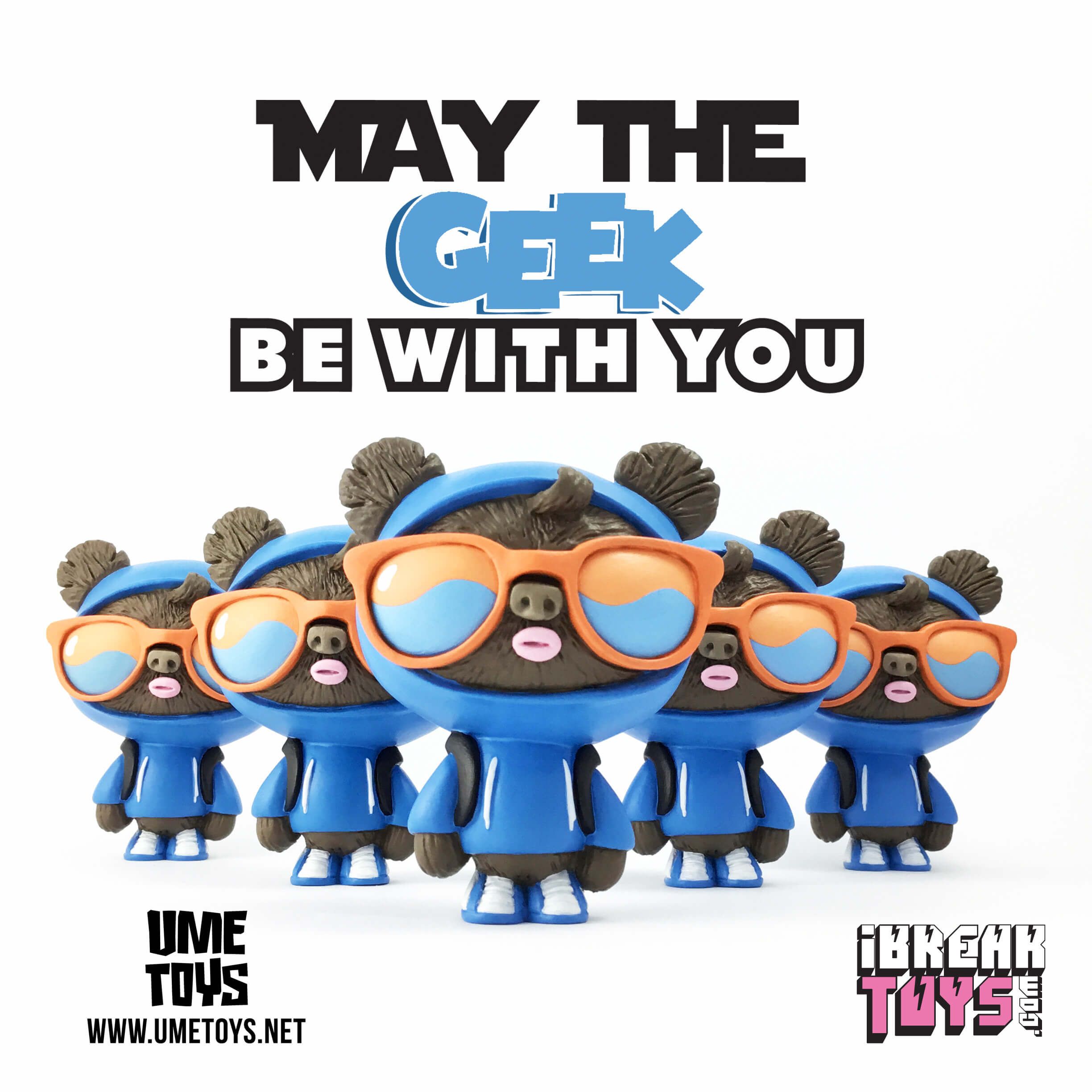 may the geek be with you by lisa rae hansen x umetoys