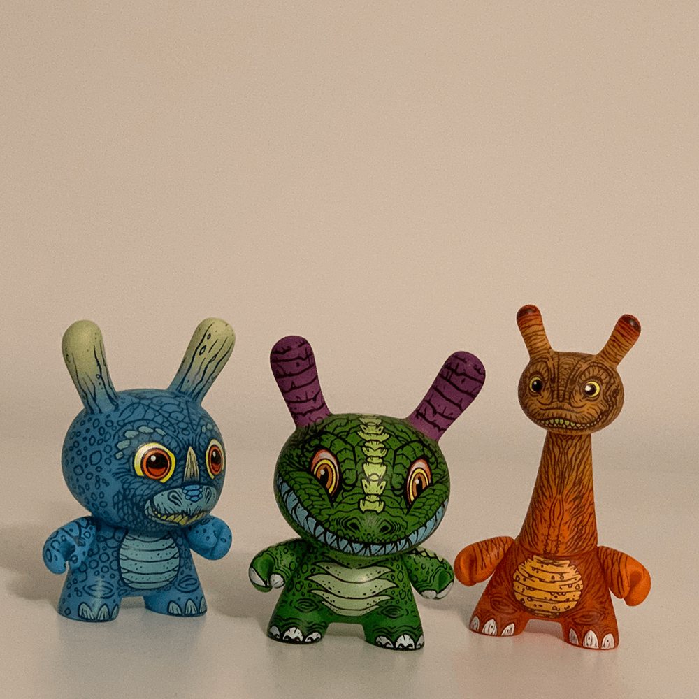 james-groman-kidrobot-clutter-kaiju-dunny-battle-1