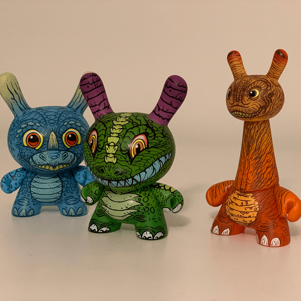 james-groman-kidrobot-clutter-kaiju-dunny-battle-2