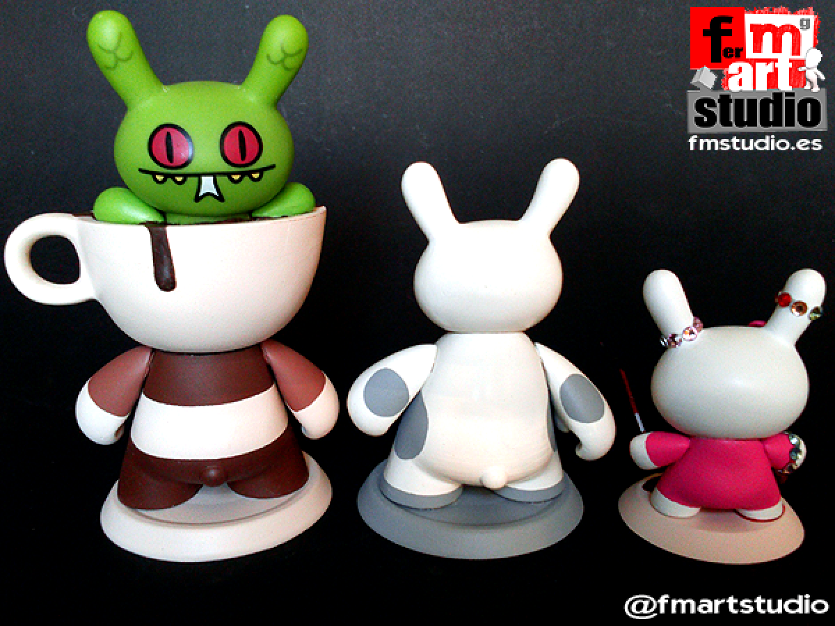 FM ART STUDIO Dunny Customs | The Toy Chronicle